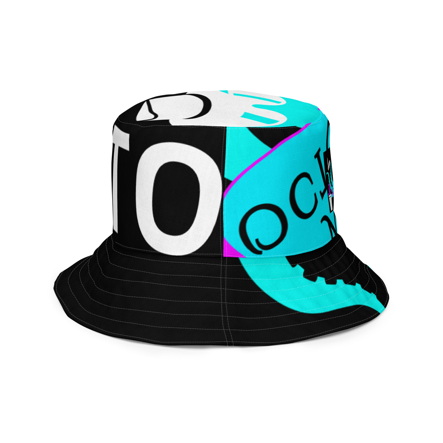 Octo. Mafia "flip the script" reversible bucket hat